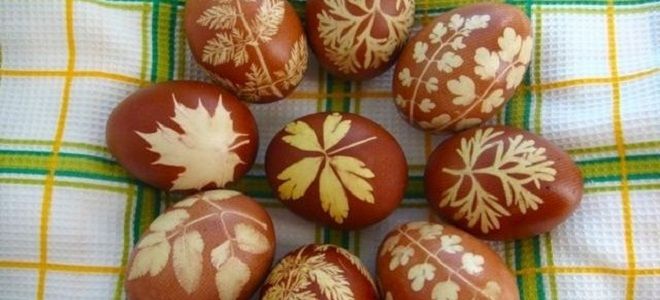 Les œufs de Pâques