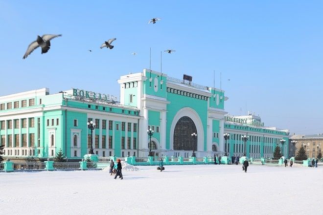 La gare la plus grande du Transsibérien