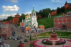 Le kremlin de Nijni Novgorod