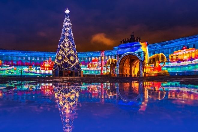 Noël et Nouvel An à Saint-Pétersbourg