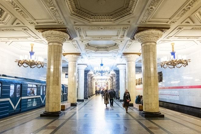 Visites guidée du métro à Saint-Pétersbourg